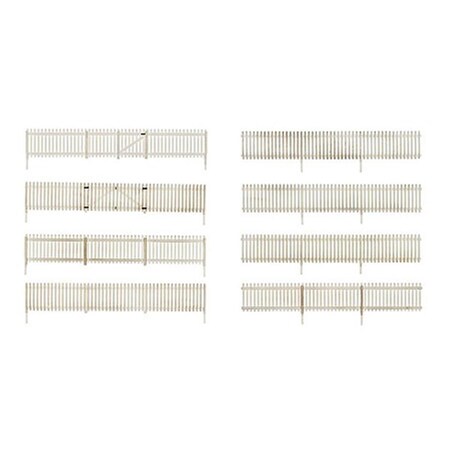 HO Scale Picket Fence Kit